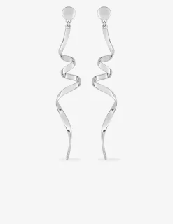Boucles d'oreilles serpentins argent 925‰ SO OR