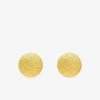 Boucles d'oreilles sphères 4 mm or jaune 750 ‰ SO OR