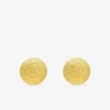 Boucles d'oreilles sphères 6 mm or jaune 750 ‰ SO OR