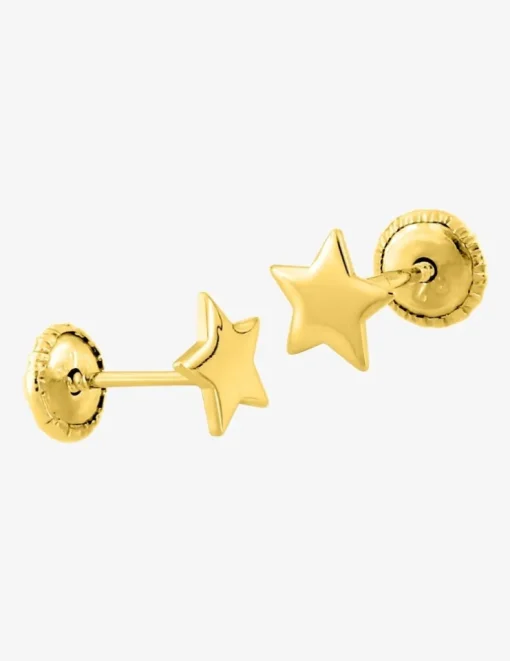 Boucles d'oreilles étoiles or jaune 375‰ SO OR