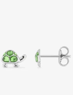 Boucles d'oreilles tortues argent 925 ‰ SO OR