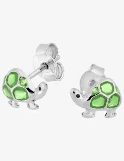 Boucles d'oreilles tortues argent 925 ‰ SO OR