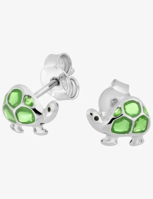 Boucles d'oreilles tortues argent 925 ‰ SO OR