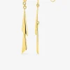 Boucles d'oreilles tubes plaqué or SO OR