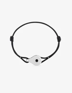 Bracelet 1847 en argent et cordon SO OR