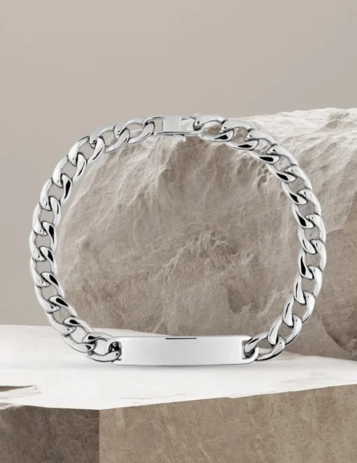 Bracelet acier 7 mm SO OR