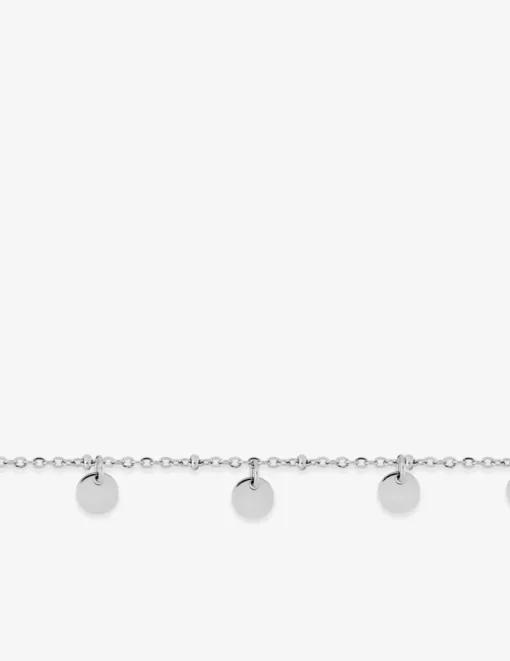 Bracelet acier avec pampilles rondes lisses SO OR