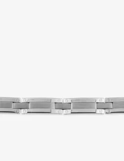 Bracelet acier CARGO maillons finition mat et brillant SO OR