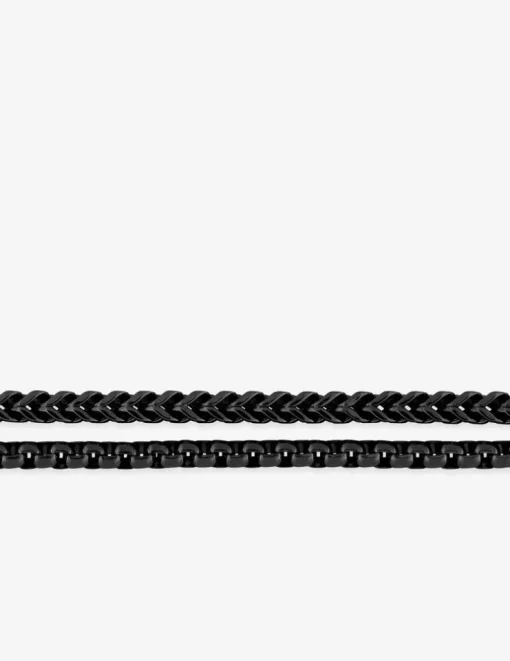 Bracelet acier et imprimé noir SO OR