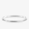 Bracelet acier jonc rigide au profil rectangulaire SO OR