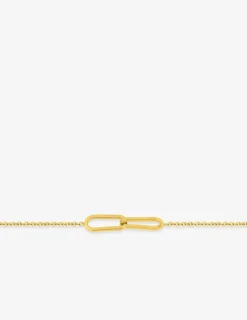 Bracelet acier souple avec ovals entrelacées SO OR