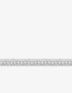 Bracelet acier tendance souple multirangs et oxydes de zirconium SO OR