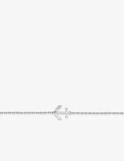 Bracelet ancre marine argent 925 ‰ rhodié SO OR