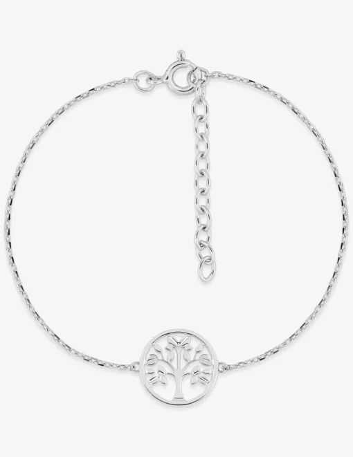 Bracelet arbre de vie en argent 925 ‰ rhodié SO OR