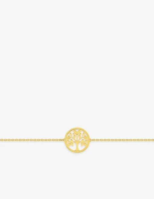 Bracelet arbre de vie or jaune 750 ‰ SO OR