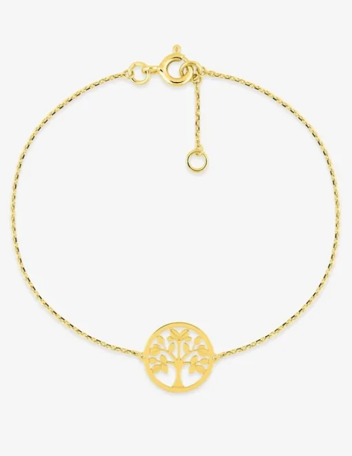 Bracelet arbre de vie or jaune 750 ‰ SO OR