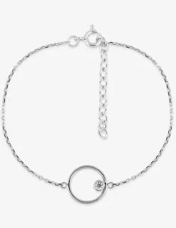 Bracelet argent 925 ‰ rhodié et oxyde de zirconium SO OR