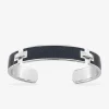 Bracelet argent 925 ‰ rhodié jonc ouvert SO OR