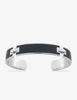 Bracelet argent 925 ‰ rhodié jonc ouvert SO OR