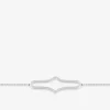 Bracelet argent 925 ‰ rhodié motif fantaisie tendance SO OR