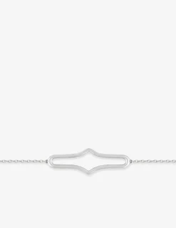 Bracelet argent 925 ‰ rhodié motif fantaisie tendance SO OR