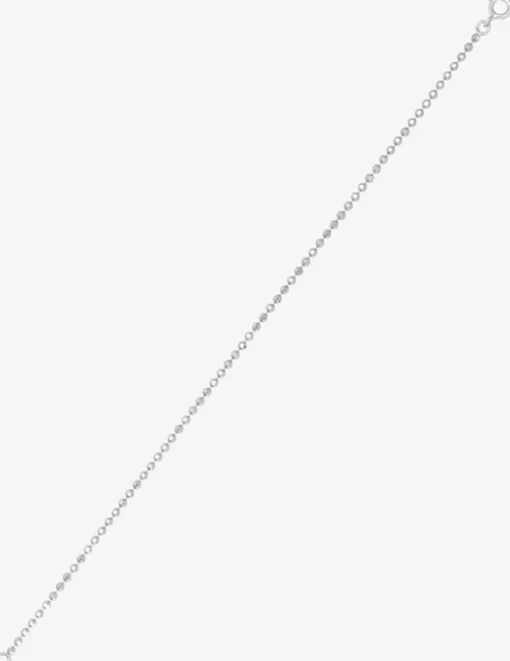 Bracelet argent 925 ‰ rhodié maille boule SO OR