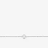 Bracelet argent 925 ‰ rhodié motif "étoile" SO OR