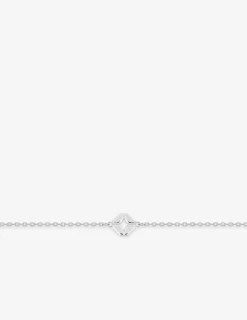 Bracelet argent 925 ‰ rhodié motif "étoile" SO OR