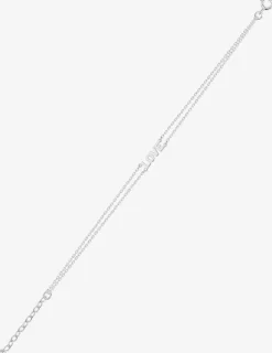 Bracelet avec écriture en argent 925 ‰ rhodié SO OR
