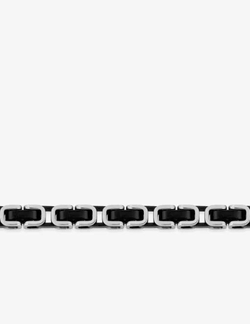 Bracelet bicolore acier SO OR