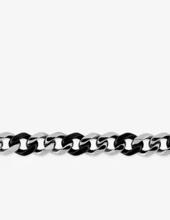 Bracelet Bracelet acier maille style gourmette bicolore SO OR
