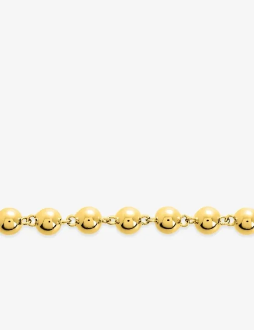 Bracelet Bracelet boules 8 mm plaqué or SO OR