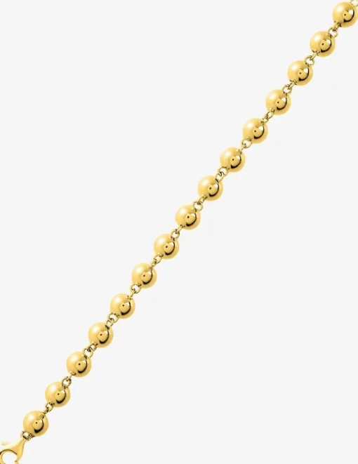 Bracelet Bracelet boules 8 mm plaqué or SO OR