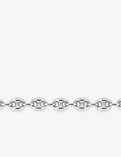 Bracelet Bracelet chaine grain de café en argent 925 ‰ rhodié SO OR