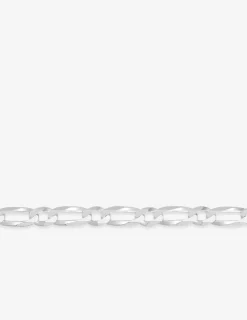 Bracelet Bracelet chaîne alternée 1+1 6 mm argent 925‰ rhodié SO OR