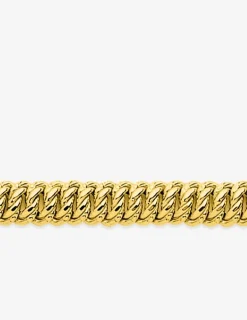 Bracelet Bracelet chaîne américaine 7 mm en or jaune 750‰ SO OR