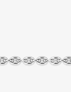 Bracelet Bracelet chaîne en argent 925‰ rhodié grain de café SO OR
