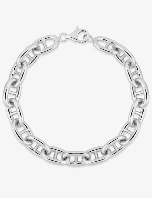 Bracelet Bracelet en argent 925 ‰ rhodié, maille marine SO OR
