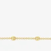 Bracelet Bracelet en plaqué or souple motifs répétitifs maille forçat et grain de café SO OR