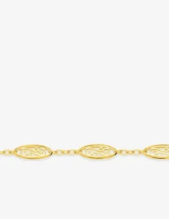 Bracelet Bracelet filigrane plaqué or SO OR
