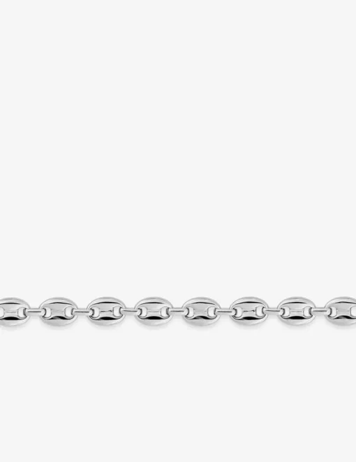 Bracelet Bracelet maille grain de café 6 mm acier SO OR