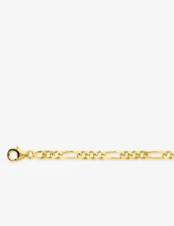 Bracelet Bracelet maille alternée 1+3 3 mm plaqué or SO OR