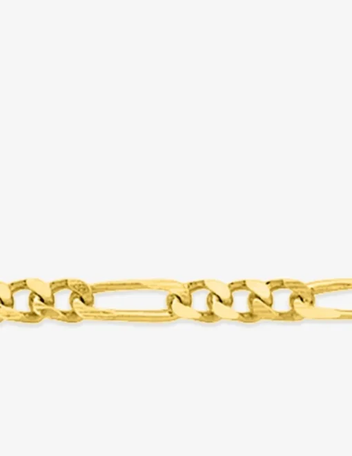 Bracelet Bracelet maille alternée 1+3 3 mm plaqué or SO OR