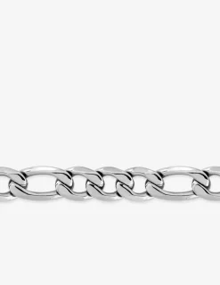 Bracelet Bracelet maille alternée 1+3 12 mm acier SO OR