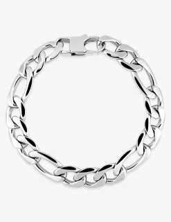 Bracelet Bracelet maille alternée 1+3 12 mm acier SO OR