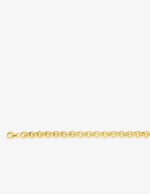 Bracelet Bracelet maille jaseron plaqué or SO OR