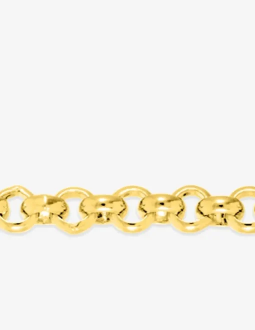 Bracelet Bracelet maille jaseron plaqué or SO OR