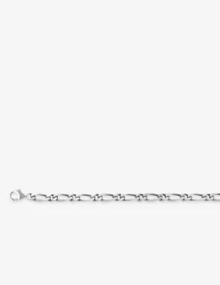 Bracelet Bracelet maille alternée 1+1 4 mm argent 925‰ vieilli SO OR