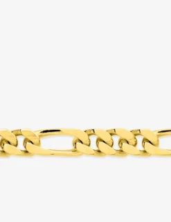 Bracelet Bracelet maille alternée 1+3 6 mm plaqué or SO OR