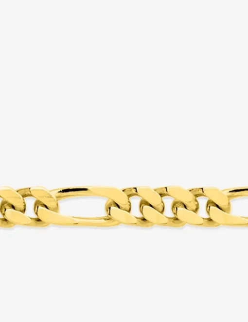 Bracelet Bracelet maille alternée 1+3 6 mm plaqué or SO OR